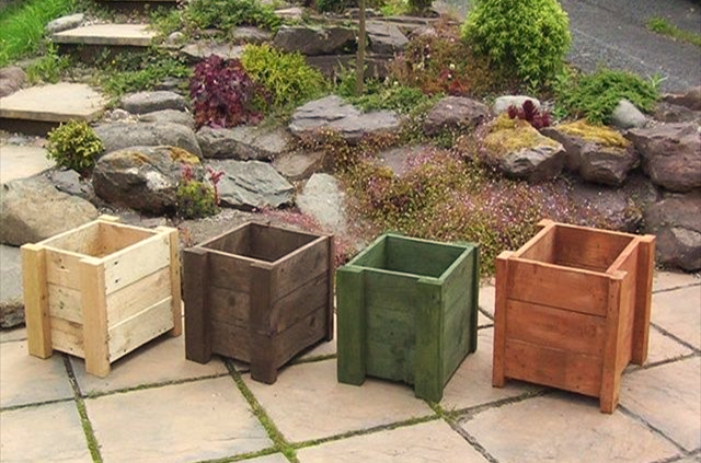 Protecting Wooden Plant Containers