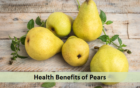 Health Benefits of Pears